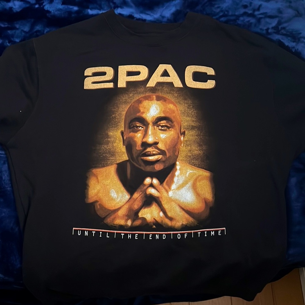 2pac crew neck XXL